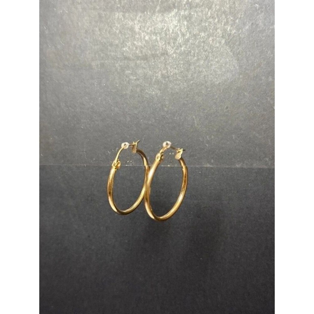 10K Gold Hoop Earrings